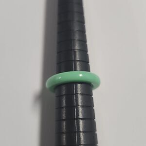 Vintage Retro Mint Green Ring sz 5.75